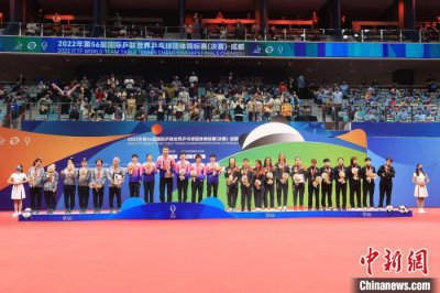 ​日本女团头戴“大熊猫”开心领奖，伊藤美诚：传达两国友好情谊