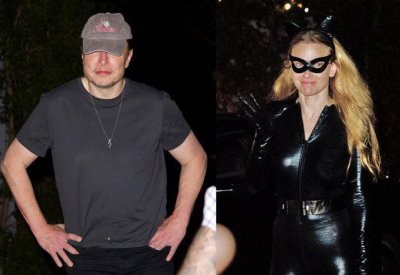 ​埃隆·马斯克带第一任前妻赴派对 六娃妈变猫女