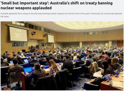 ​澳刚迈出一小步，美国就对它发出警告