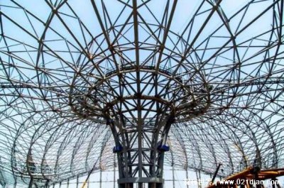 ​钢构网架多少钱一平方，400-1000元(具体看造型和施工难度)