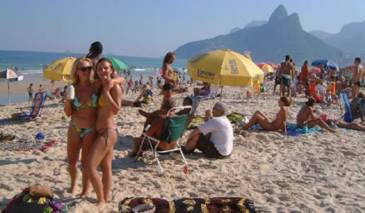 天体海滩图片大全 这是一个最养眼的海滩