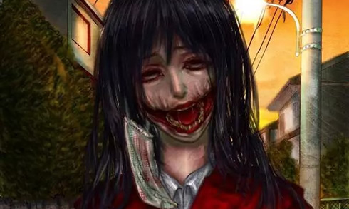 日本民间传说的妖怪 都市传说其八尺大人