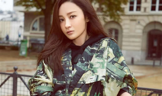 演员姚笛的近照 已经开始了新的恋情