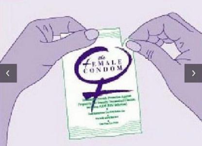 女用避孕套的使用方法 女用避孕套真人试戴大图