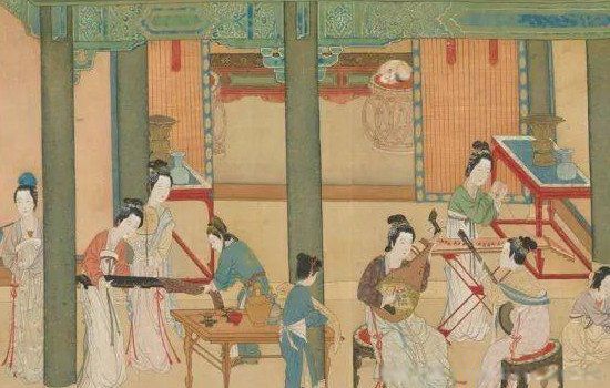 汉宫春晓图的作者是谁 高清版画了些什么内容