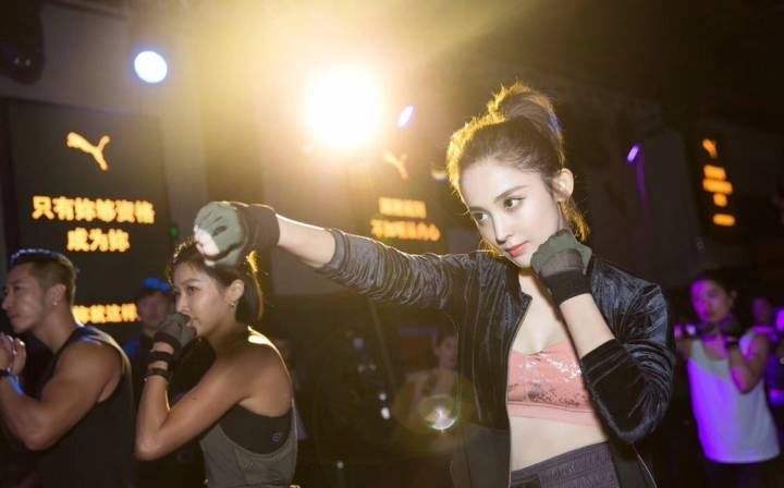 古力娜扎健身照曝光，古力娜扎确实很漂亮看这些惊艳的照片相信了