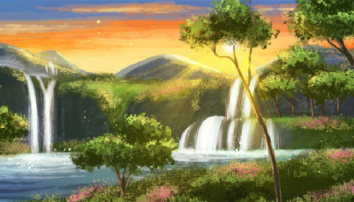 望庐山瀑布赏析 《望庐山瀑布》是什么时候创作的