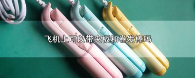 ​飞机上可以带夹板和卷发棒吗