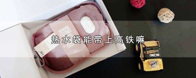 ​热水袋能带上高铁嘛