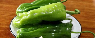 ​青椒的功效与作用禁忌