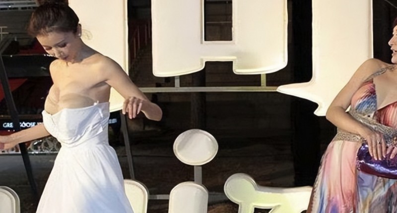 明星红毯露底(明星红毯意外又尴尬又好笑）