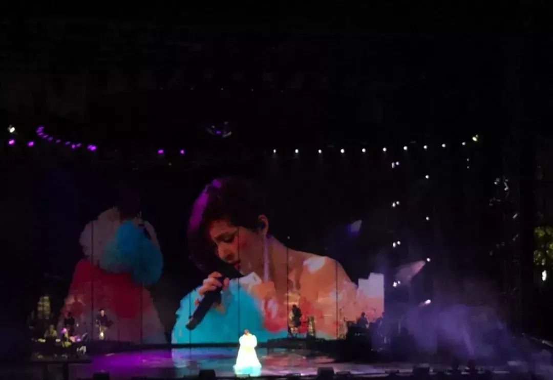 张靓颖乱入杨千嬅演唱会（张靓颖海豚音乱入）