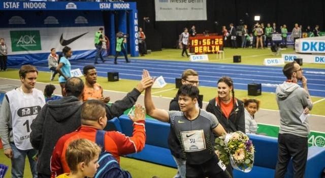 苏炳添6秒55真的吗（苏炳添婚后第一跑依然生猛）