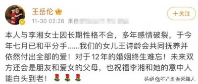 ​王岳伦李湘综艺叫什么名字(揭露王岳伦与李湘离婚的真实原因)