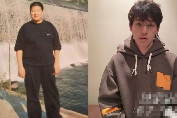 魏大勋胖子图片 励志boy成功减肥瘦下来回头率也高了