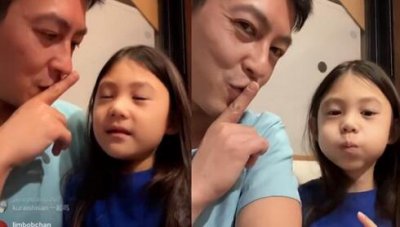 ​陈冠希近况怎样有望复出吗 直播狂亲女儿Alaia反遭嫌弃