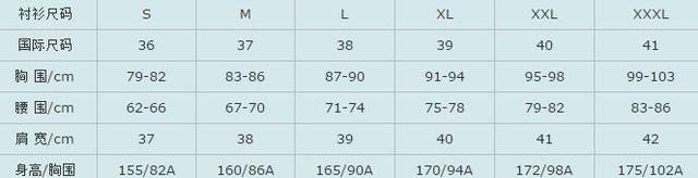 11c是多大码（衣服尺码对照表参考手册）