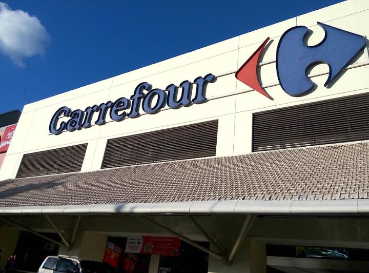 红蓝白标志是什么牌子（家乐福LOGO的秘密）