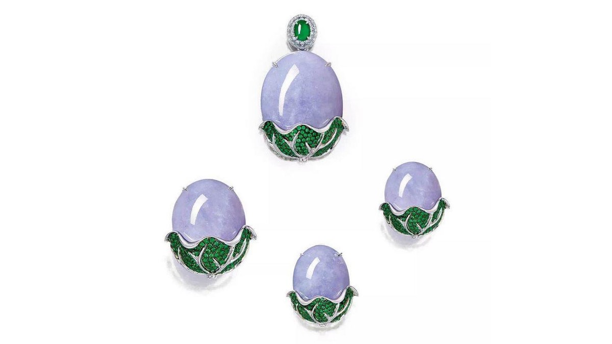 紫水晶项链图片（紫色也一直是奢侈和贵族的象征）