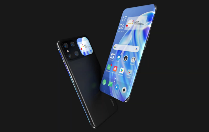 oppofindx4pro（12亿色臻彩无孔屏）