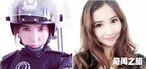 亚洲五大警花，中国警花木叶斯尔·尔肯最美（给人恋爱的感觉）(2)_