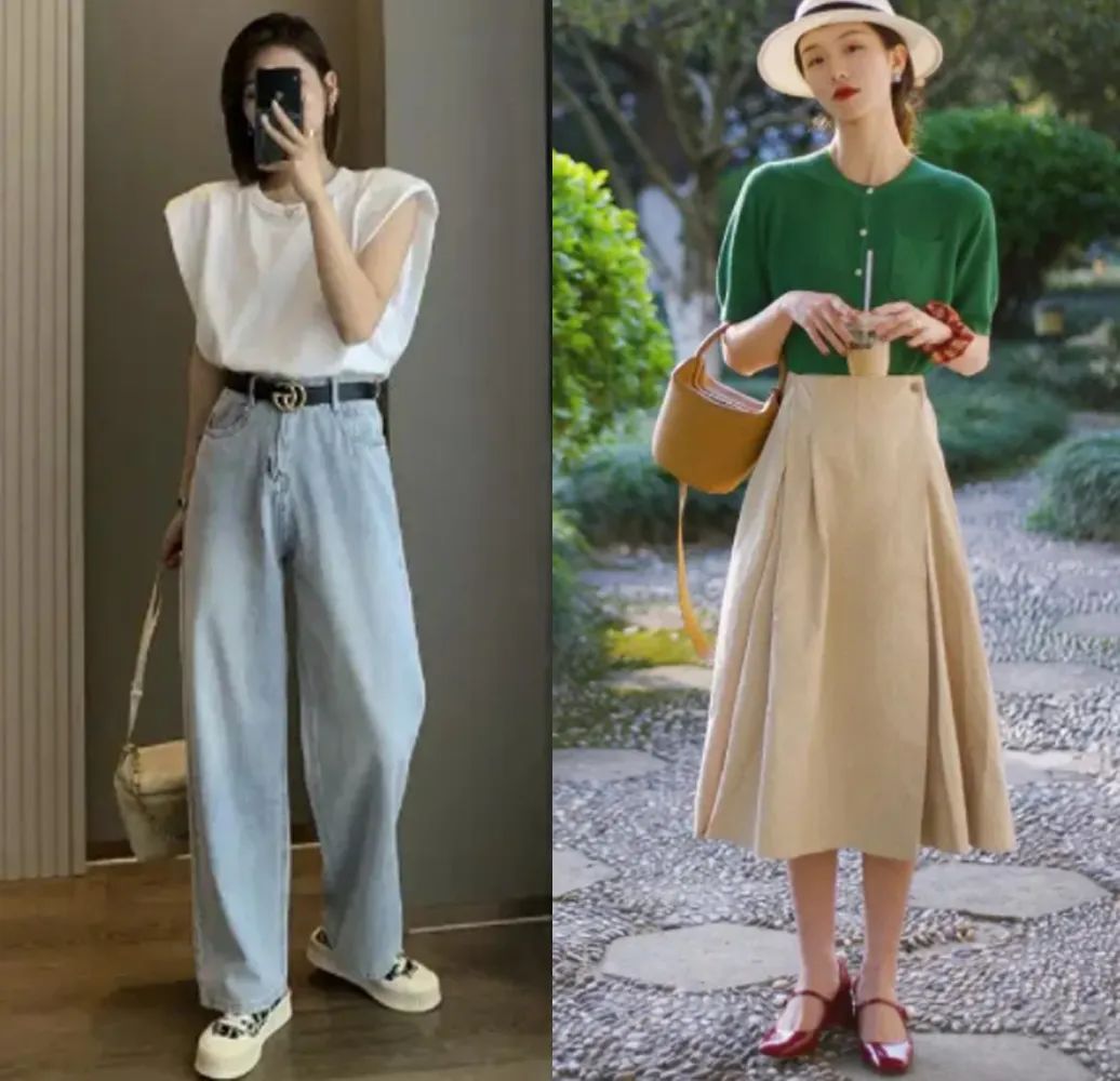 夏季时尚穿搭技巧（夏季穿搭一周不重样）(2)_