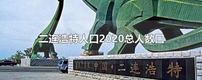​二连浩特人口2020总人数口