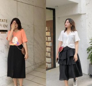 ​120斤胖女孩穿衣搭配图(120斤怎么穿搭显瘦)