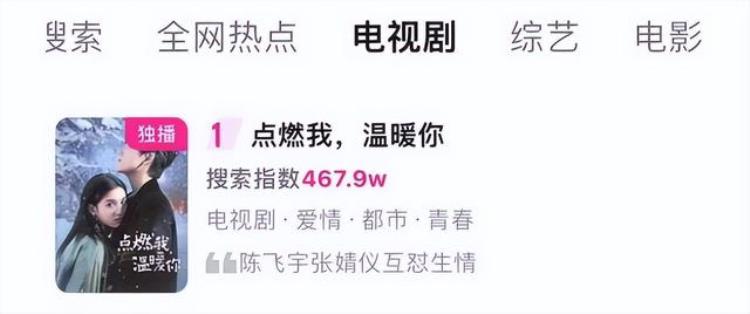 点燃我温暖你开播引热议观众差评一片理由出奇一致