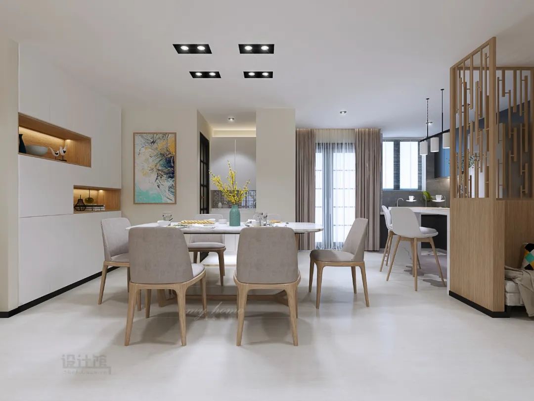 进门与餐厅的隔断怎么做（进门就是餐厅要怎么设计）(图7)