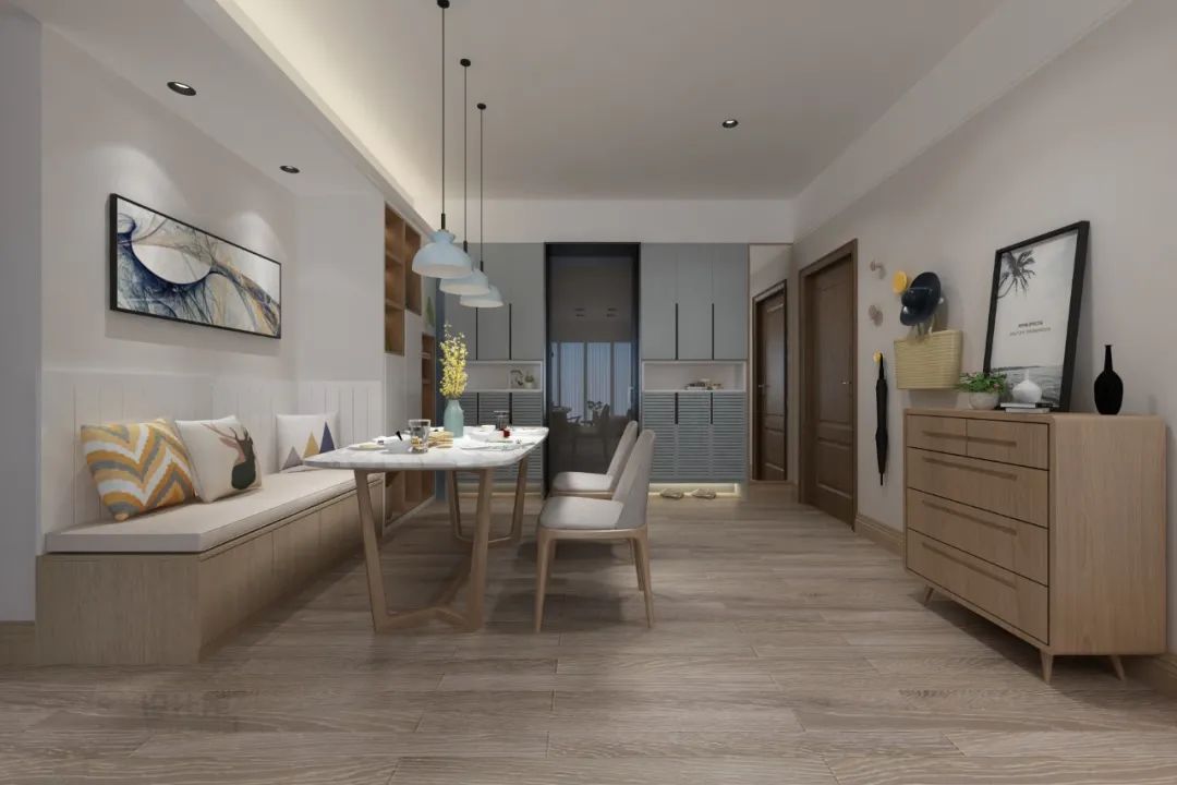 进门与餐厅的隔断怎么做（进门就是餐厅要怎么设计）(图4)