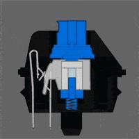 键盘红轴青轴茶轴黑轴哪个声音小有啥区别（什么轴的机械键盘声音小）(图3)