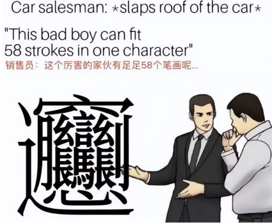 脑子瓦特了是什么意思_外国人用梗图吐槽汉语难学