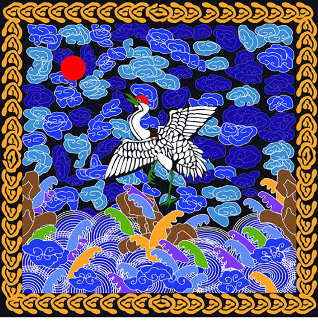 清代一品武官的补子图案是什么_服饰补子图案的由来