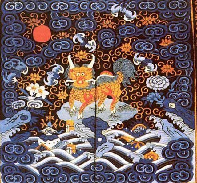 清代一品武官的补子图案是什么_服饰补子图案的由来