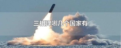 ​三相弹哪几个国家有