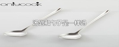 ​汤匙和勺子是一样吗