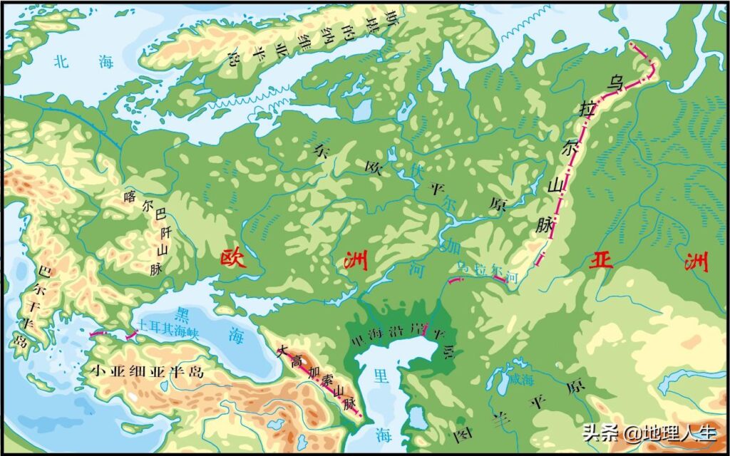 巴拿马海峡是哪两个洲的分界线_各大洲分界线