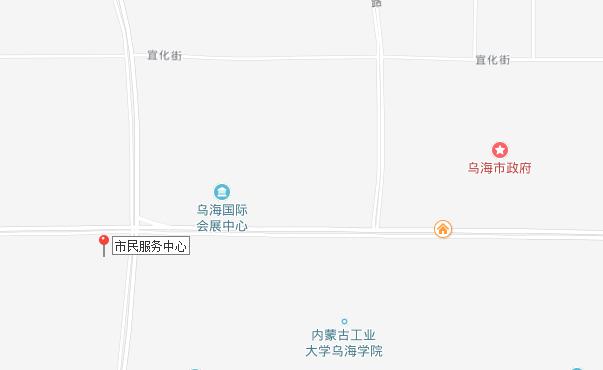 乌海车管所网上登录页（乌海市最新车驾管服务窗口地图）(9)