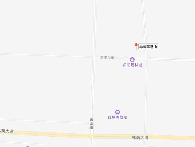 乌海车管所网上登录页（乌海市最新车驾管服务窗口地图）(4)