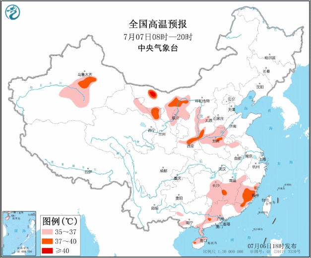 暴雨到大暴雨局部特大暴雨（超6省区市局地有暴雨或大暴雨）(5)