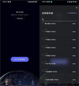 ​下载速度测试（华为良心测网速APP）
