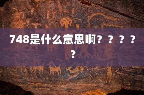 748486是什么意思（关于748486是什么意思）