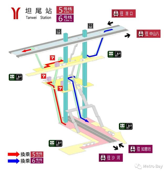 广州地铁线路图2022最新规划（妙手何在领略广州地铁八大换乘站结构设计之美）(24)