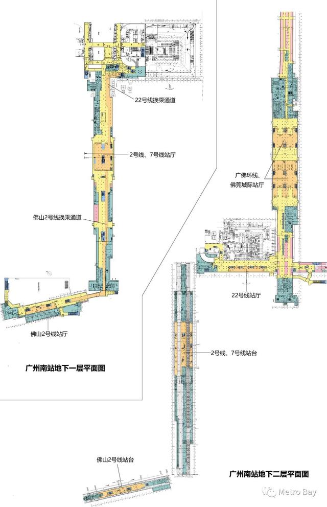 广州地铁线路图2022最新规划（妙手何在领略广州地铁八大换乘站结构设计之美）(17)