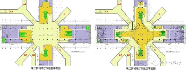 广州地铁线路图2022最新规划（妙手何在领略广州地铁八大换乘站结构设计之美）(38)