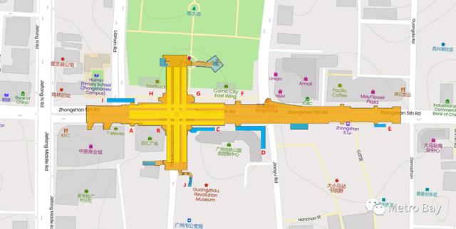广州地铁线路图2022最新规划（妙手何在领略广州地铁八大换乘站结构设计之美）(32)