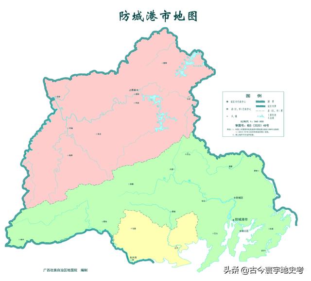 广西地区各市县地图（广西壮族自治区各市）(41)