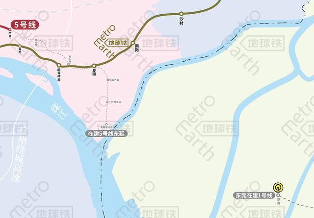 最新开通的广州地铁线路图（广州轨道交通运营）(12)