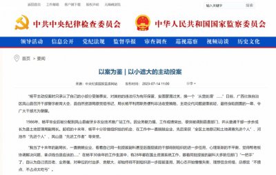 ​局长主动投案，竟是“耍心眼”